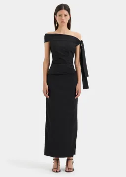 Sir The Label  Dahlia Gown Black Size 3 / AU 12 for rent on The Volte - image 1