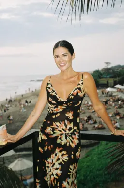 Rat & Boa Catarina Maxi Dress Black Floral Size M (10) for rent on The Volte - image 3