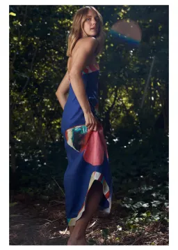 Aston Studio MAEVE DRESS IN NEELAM PAPILLON for rent on The Volte - image 2