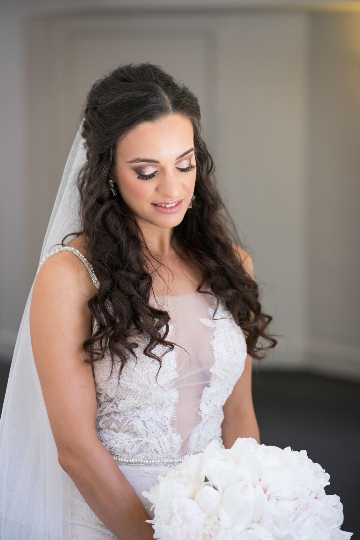 Galia Lahav white lace wedding dress size 8 - Image 3