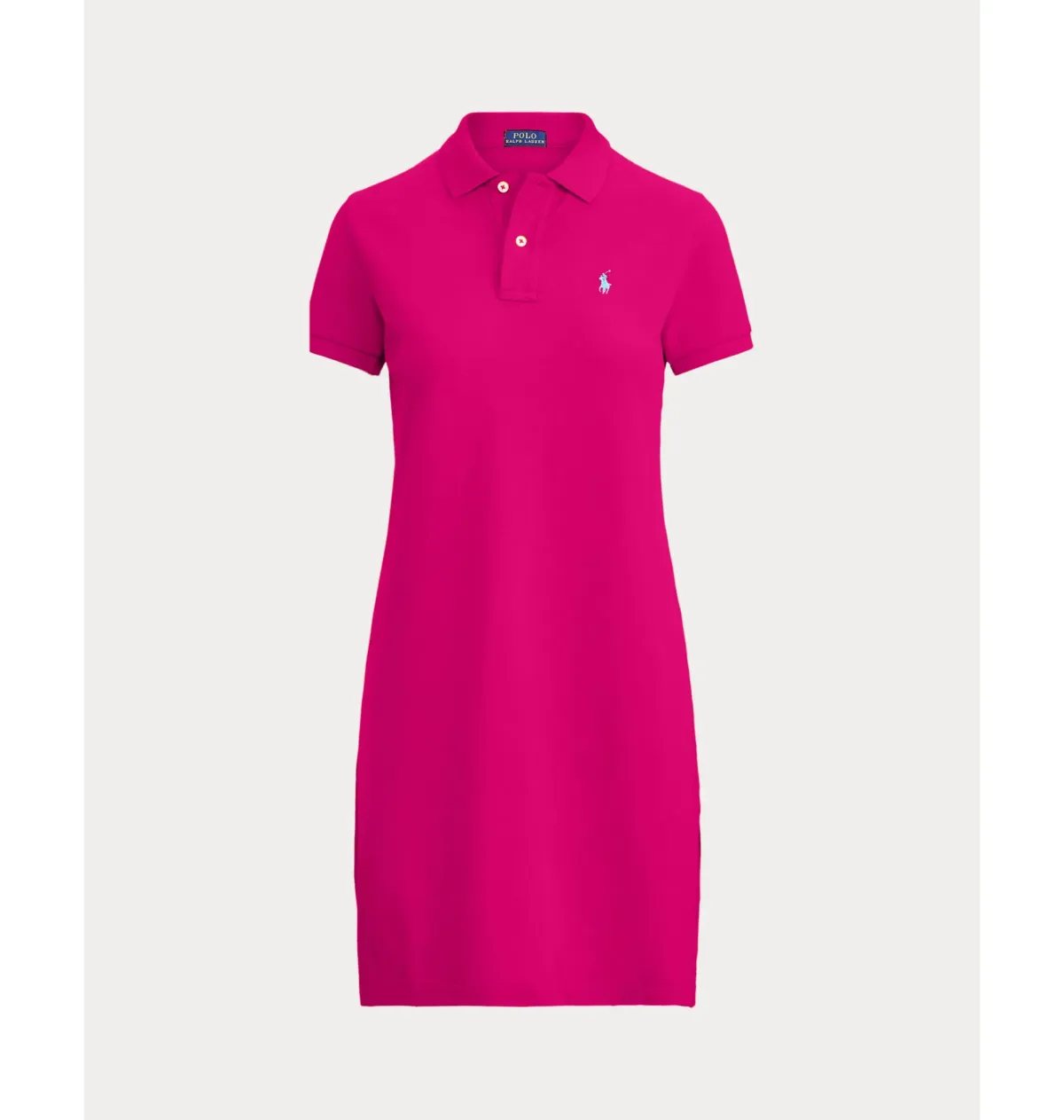 Polo Ralph Lauren Mesh Mini Dress Pink Size AU 8 - Image 4