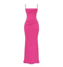 House of CB Milena Dress in Hot Pink Size Medium / AU 10 for rent on The Volte - image 4