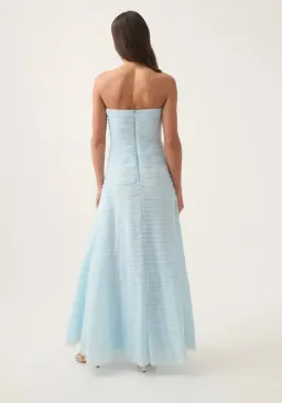 Aje Soundscape Maxi Dress Sea Breeze Size AU 8 for rent on The Volte - image 2