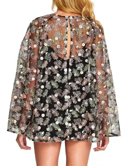 Alice McCall Celestial Creature Swing Mini Dress Floral Size 8 for rent on The Volte - image 3