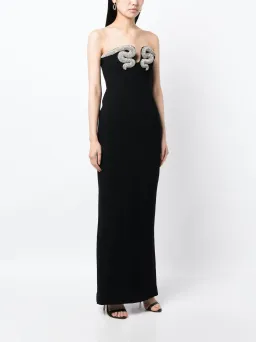 Rachel Gilbert Lukas Gown Black Size 1 / AU 8 for rent on The Volte - image 1