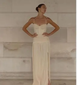 Manning Cartell Double Time Pleat Dress - Nougat | Size Small , S AU 8 for rent on The Volte - image 2