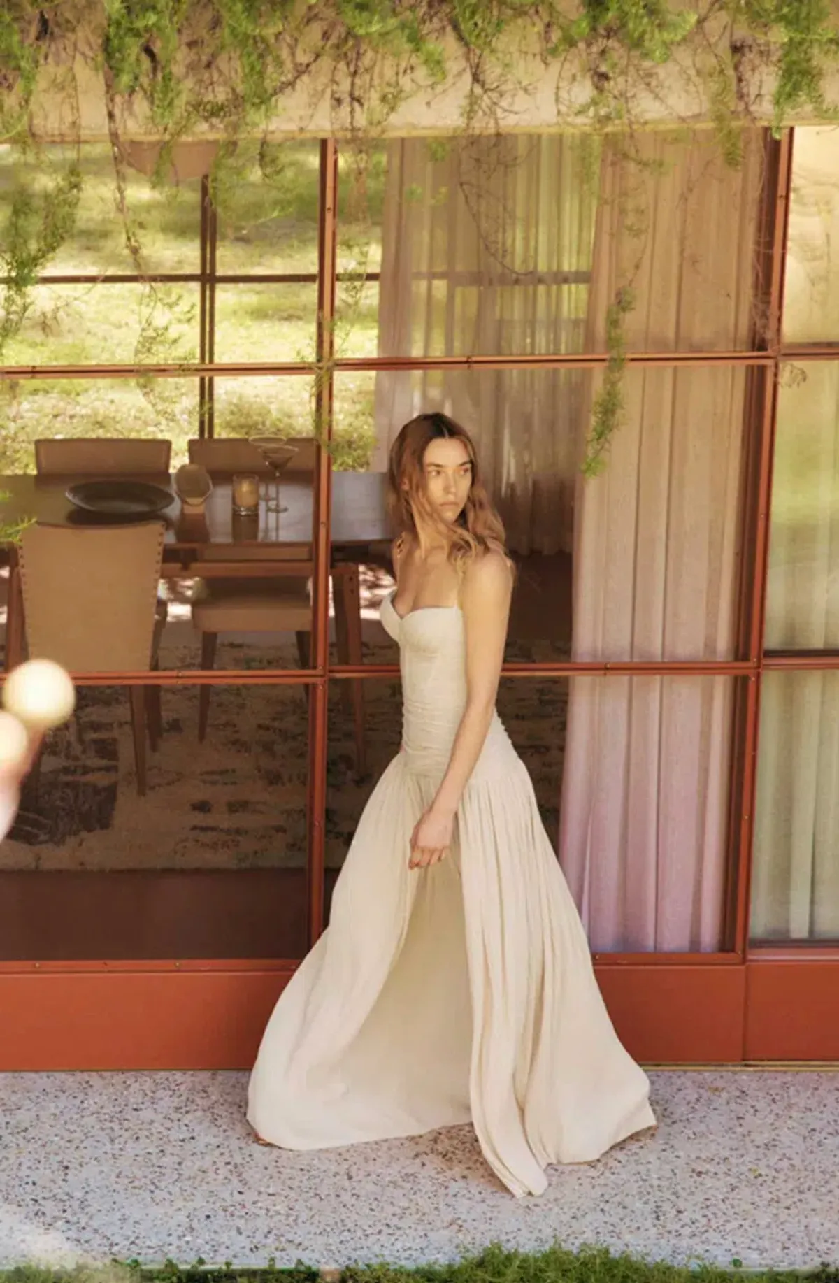 Manning Cartell Double Time Pleat Dress - Nougat | Size Small , S AU 8 - Image 6