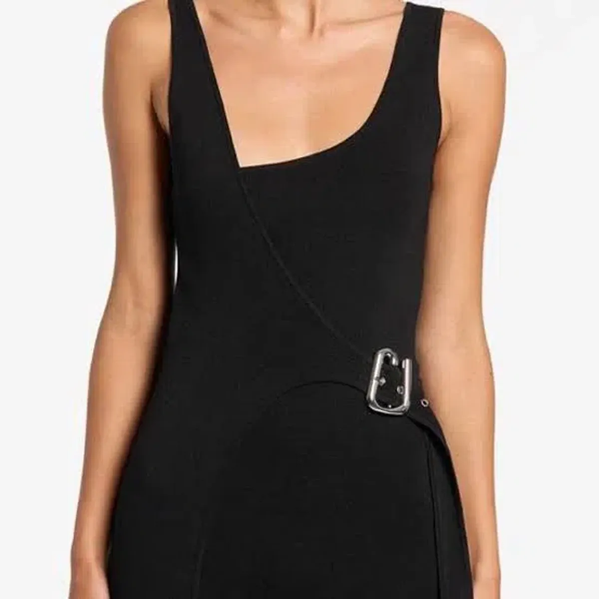 Sir The Label Modernist Belted Midi Dress Black Size 0 / AU 6 - Image 2