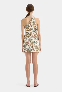 SIR the Label Eleanora Asymmetrical Mini Viola Print Size 0 / AU 6 for rent on The Volte - image 4