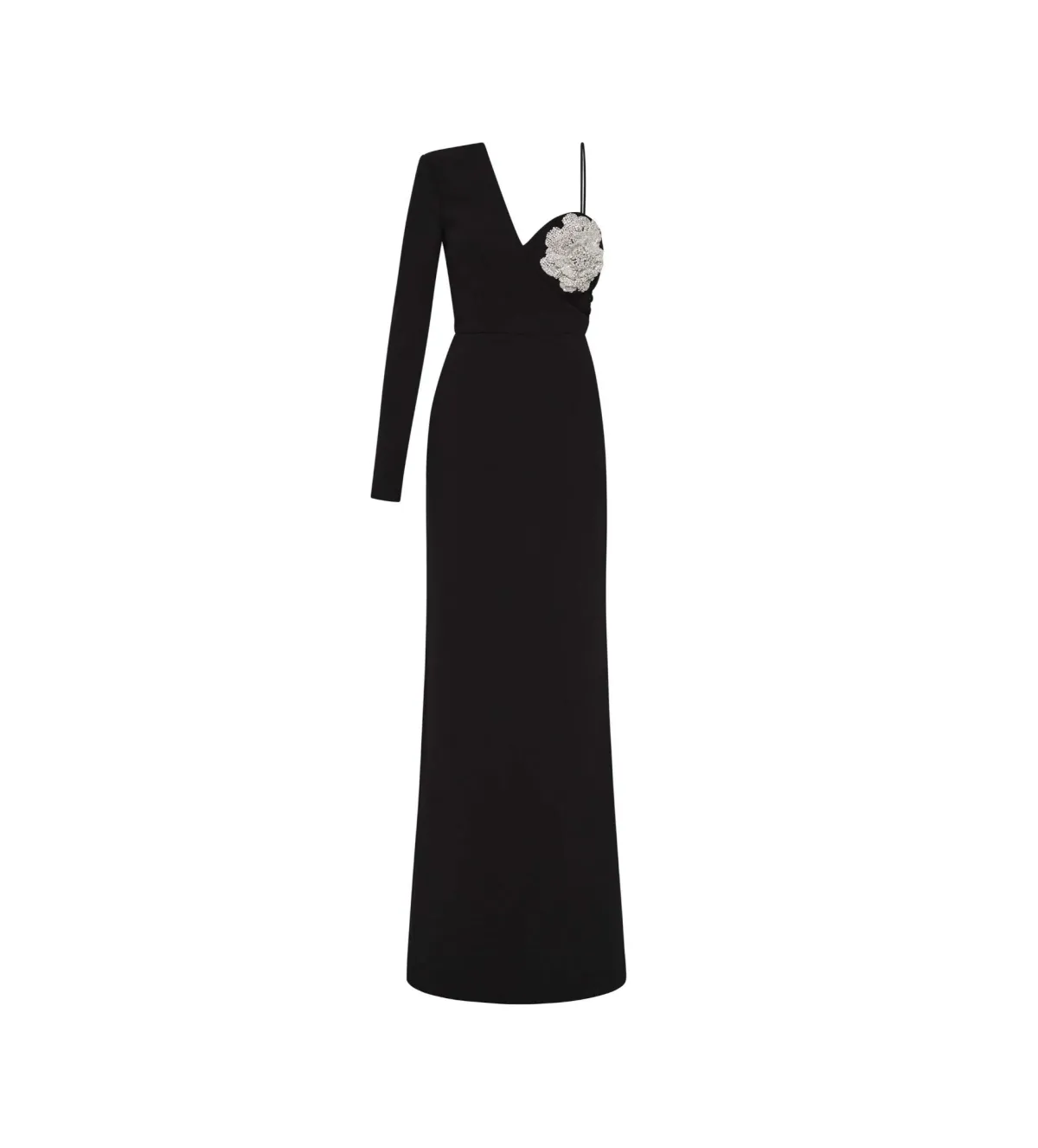 Rebecca Vallance Sachiel Gown Black Size 6  - Image 2