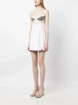 Rachel Gilbert Hartley Mini Dress White Size 2 /Au 10 for rent on The Volte - image 1