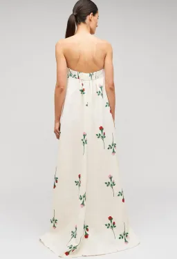 Oroton Rosebud Gown In Antique White Size AU 10 for rent on The Volte - image 3