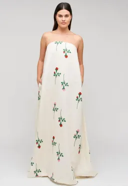 Oroton Rosebud Gown In Antique White Size AU 10 for rent on The Volte - image 4