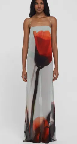 Rat & Boa Luciana Dress Tulip Print Size 4 for rent on The Volte - image 2