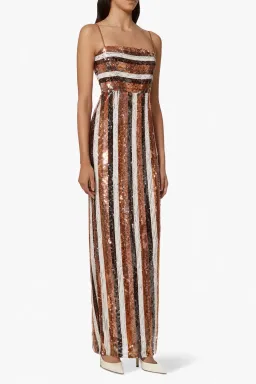 Rachel Gilbert Titan Gown Sequin 3/AU12 for rent on The Volte - image 2