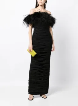 Rachel Gilbert Zion Gown Black Size 1 / AU 8 for rent on The Volte - image 1