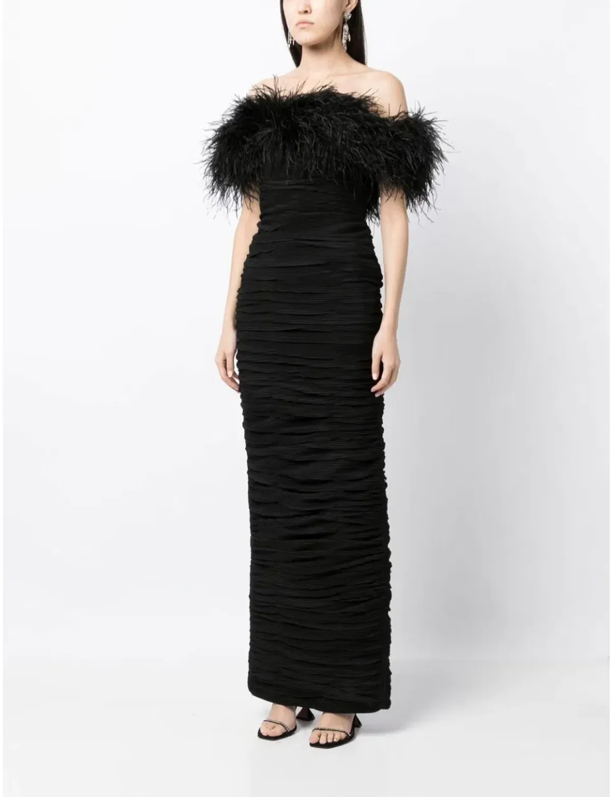 Rachel Gilbert Zion Gown Black Size 1 / AU 8 - Image 2