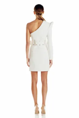 Misha Bonnie Studded Dress White Size 8 for rent on The Volte - image 2