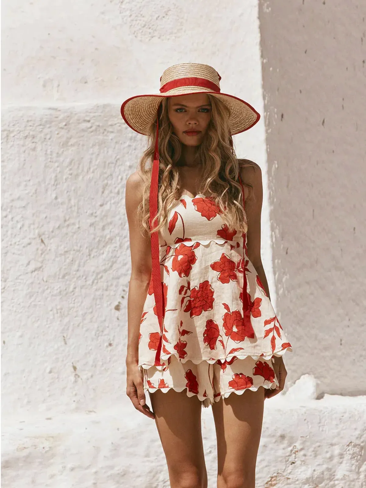 Zaco Marionette Playsuit in Blooming Floral Print Size 8 - Image 2