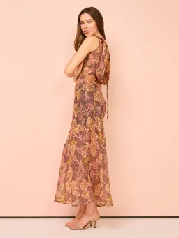 Hansen & Gretel Emmery Dress In Ruby Bohemia Size 6  for rent on The Volte - image 2