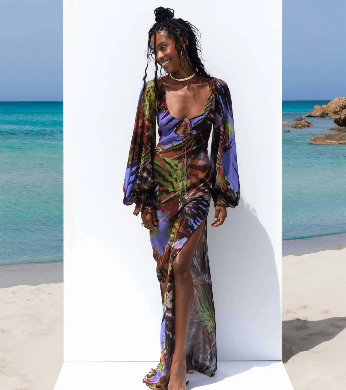 Rat and Boa Daliana Dress Multi Size 6  - Image 1