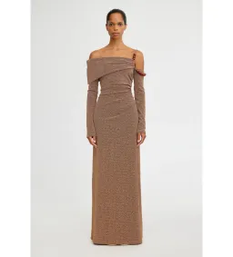 Significant Other Gia Gown Bronze Size 8 for rent on The Volte - image 1