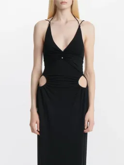 Dion Lee Rivet Pierced Dress Black Size 6 for rent on The Volte - image 3