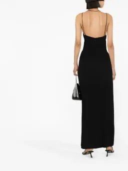 Dion Lee Rivet Pierced Dress Black Size 6 for rent on The Volte - image 4