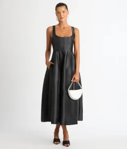 Sheike Karolina Midi Dress Black Size 12 for rent on The Volte - image 6