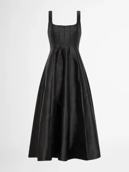 Sheike Karolina Midi Dress Black Size 12 for rent on The Volte - image 7