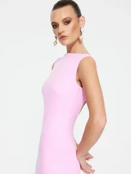 Effie Kats Verona Gown in Taffy Pink Size S / AU 8 for rent on The Volte - image 2