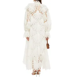 Zimmermann Glassy Bubble Gown Ivory Size 0 / AU 8  for rent on The Volte - image 2