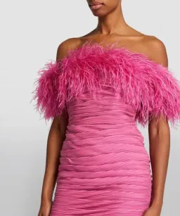 Rachel Gilbert Zion Mini Dress Pink 3/AU12 for rent on The Volte - image 4