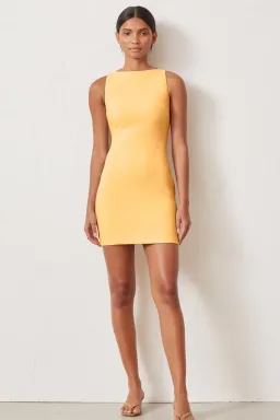 Bec & Bridge Raphaela Mini Dress Melon Size 8 for rent on The Volte - image 1