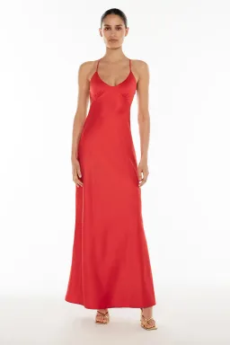 Manning Cartell Saturation Point Slip Dress Red Size 6 for rent on The Volte - image 2