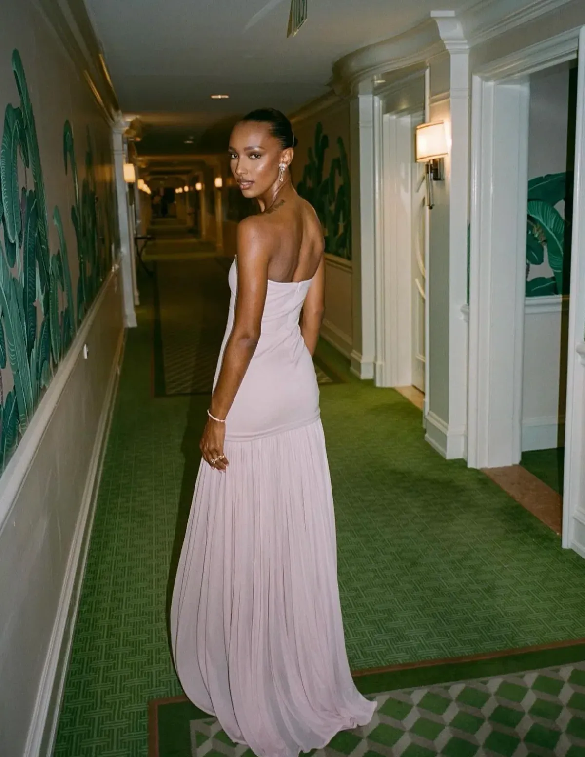 Helsa The Naomi Dress Barely Pink Size XS / AU 6 - Image 5