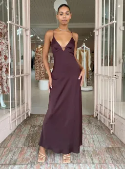 Manning Cartell Time to Shine Maxi Dress in Truffle Size 12 for rent on The Volte - image 18