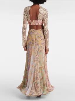Zimmermann Eden Flounce Maxi Dress Spliced Eden Size 0 / AU 8 for rent on The Volte - image 3