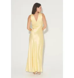 Hansen and Gretel Marcelle Dress Lemon Size Small / AU 8 for rent on The Volte - image 4