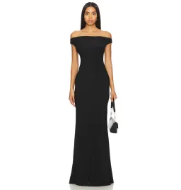 Natalie Rolt Bettina Gown Black Size AU 10 for rent on The Volte - image 2