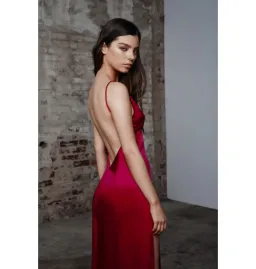 Lexi Akasa Maxi Dress Raspberry Red Size AU 6 for rent on The Volte - image 2