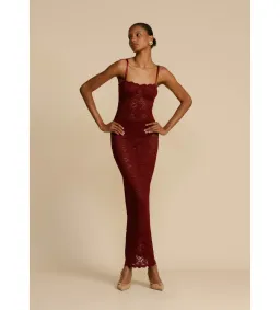 Arcina Ori Margot Dress Wine Size 8 for rent on The Volte - image 1