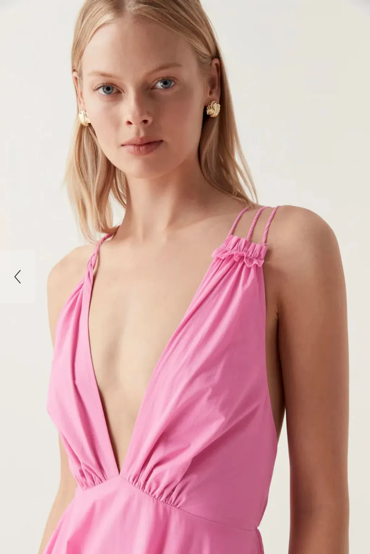 Aje Vellum Maxi Dress Cerise Pink Size 12 - Image 3