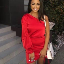 Kookai Vangeline Dress Red Size 8 for rent on The Volte - image 4