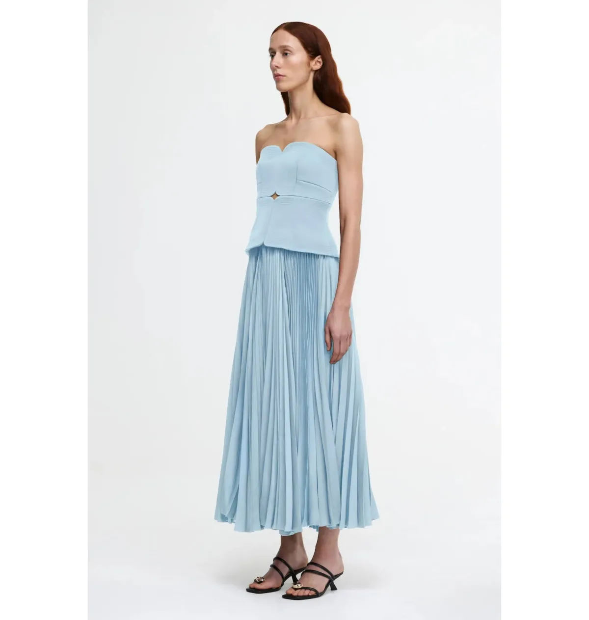 Acler Avonlea Dress in Celeste Blue Size AU 6 - Image 2