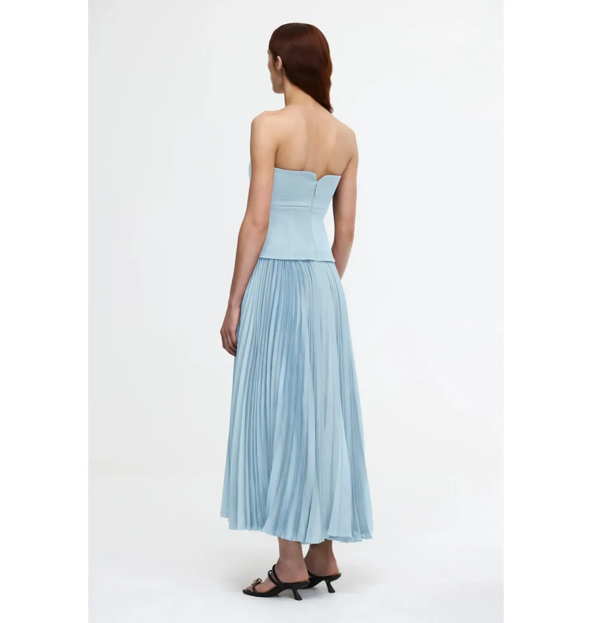 Acler Avonlea Dress in Celeste Blue Size AU 6 - Image 3
