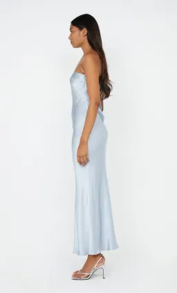 Bec and Bridge  Moon Dance Strapless Maxi Dress Dusty Blue Size 10 for rent on The Volte - image 3