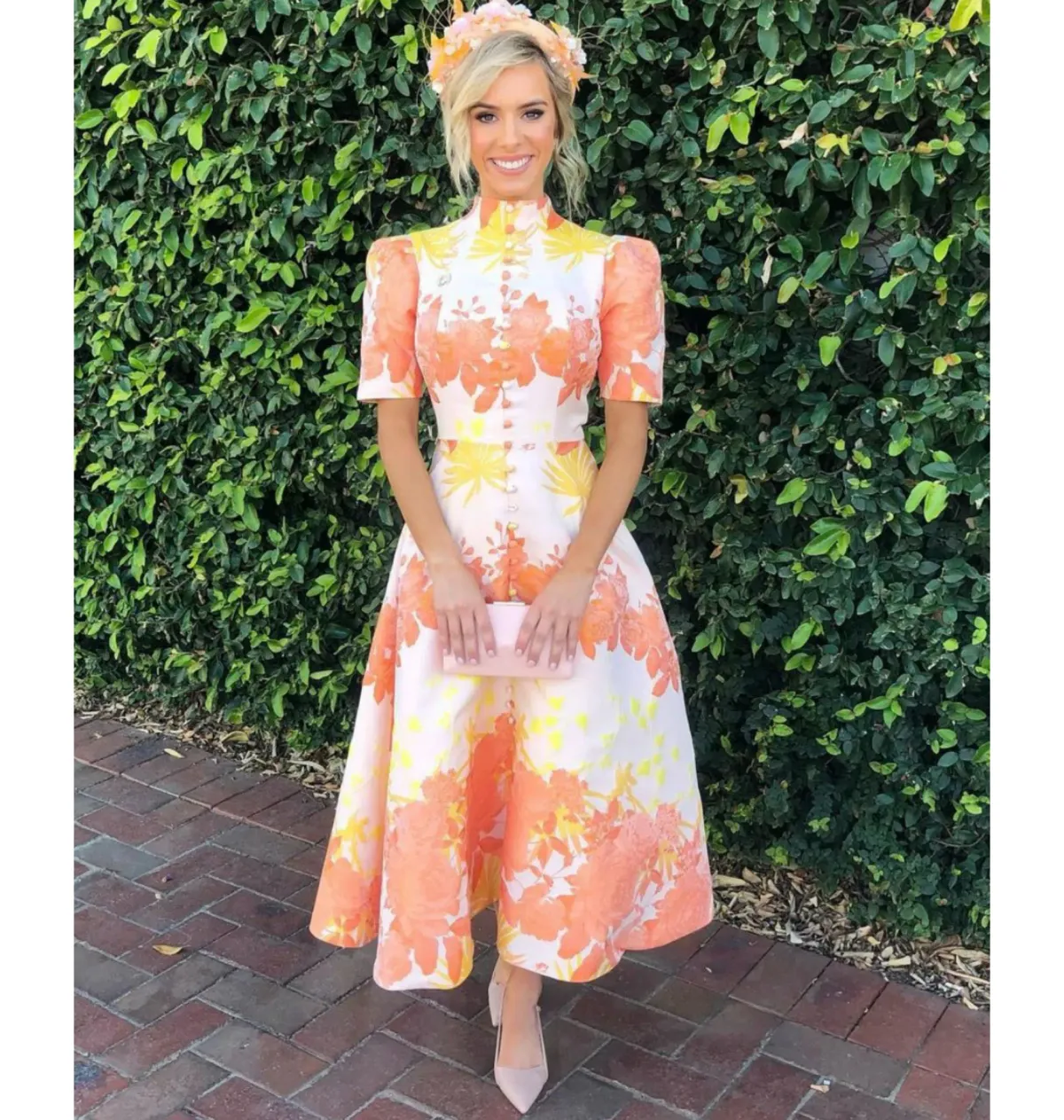 Only One Ashley Dancing Dress in Roses Size AU 12  - Image 2