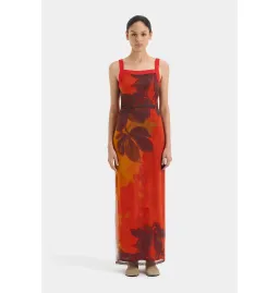 Sir the Label Libertine Tank Midi Dress Wren Print Size 1 / AU 8 for rent on The Volte - image 1