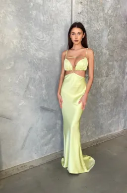 Lexi Leia Maxi Formal Dress Mojito Size 8 for rent on The Volte - image 4